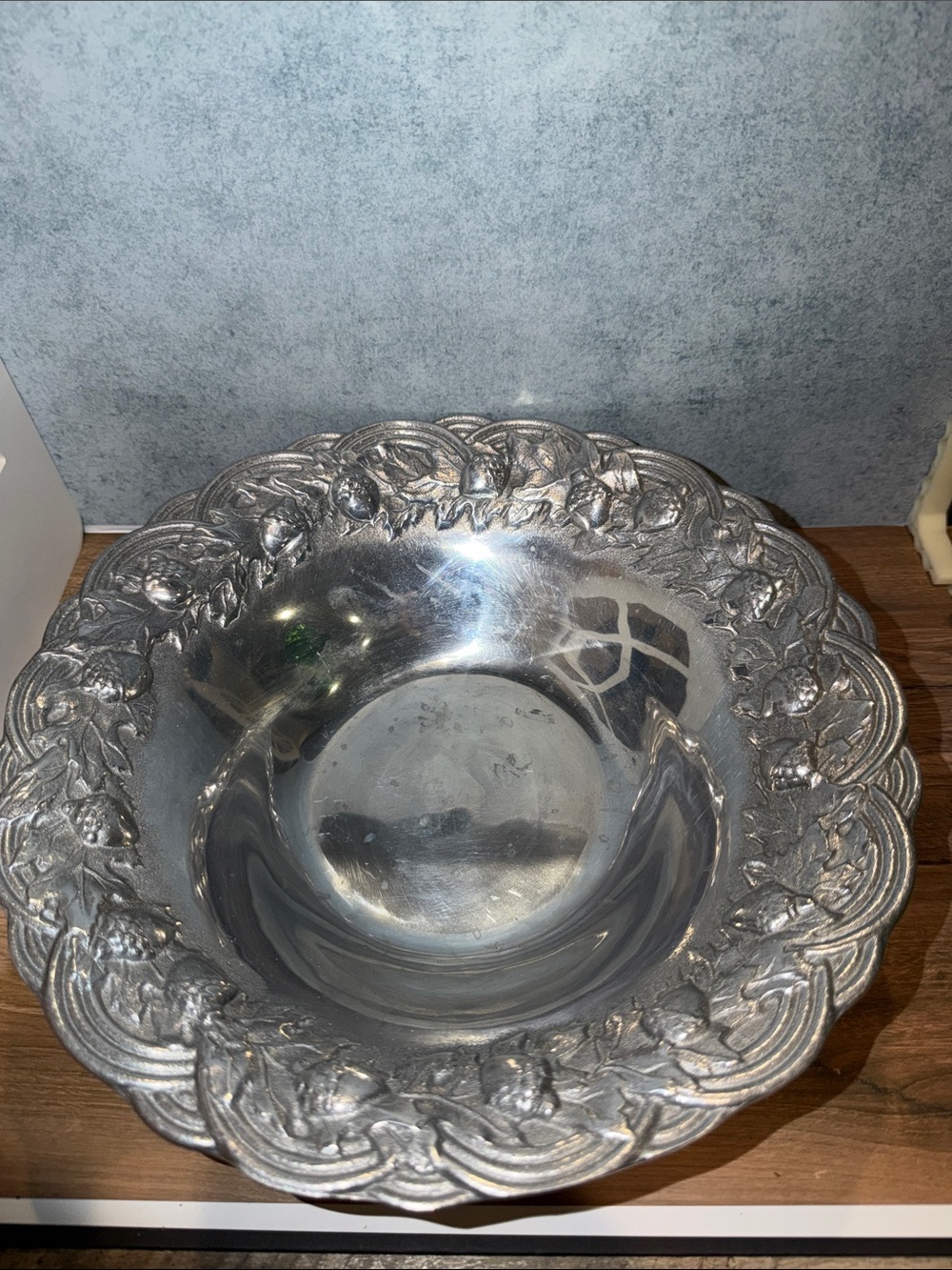 Wilton Silver Decorative Serving Bowl